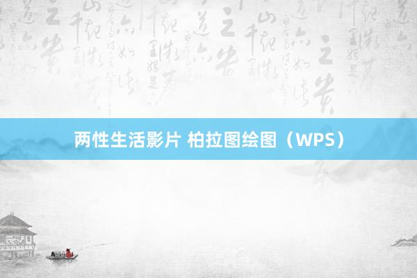 两性生活影片 柏拉图绘图（WPS）