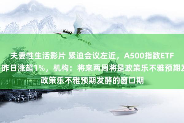 夫妻性生活影片 紧迫会议左近，A500指数ETF（560610）昨日涨超1%，机构：将来两周将是政策乐不雅预期发酵的窗口期